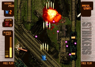Strikers 1945 Plus screenshot 3 for Neo Geo